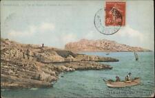 France Marseille l'Ile Maire et Chemin des Goudes Philatelic COF Postcard picture