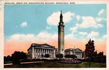 Springfield Massachusetts Municipal Group Administrative Bldg Vintage Unposted picture