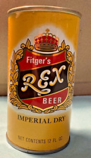 FITGER’S REX IMPERIAL DRY BEER FITGER BREWING DULUTH, MINN BO/SS/WS CLEAN& SHINY picture