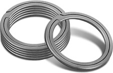 6 Pack Titanium Key Ring Side Pushing Key Rings Quick Release Key Ring Saving  picture