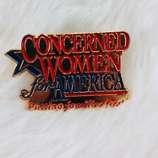 Concerned Women for America Member Lapel Pin - Putting Families First picture