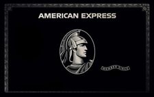AMEXX American Express Black Debit Credit Card Skin New Vinyl Sticker Personaliz picture