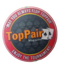 Top Pair Magazine Poker Chip Casino Gaming Poker Chip picture