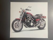 1989 Yamaha Vmax Motorcycle Picture, Print - RARE Awesome Frameable picture