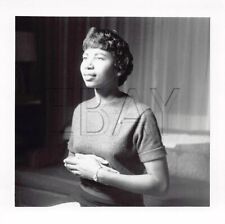Old Photo Snapshot African American Woman Model Vintage Portrait 7A1 picture