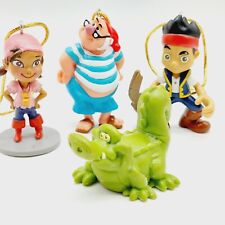 Jake And The Neverland Pirates Jake Mr Smee Lizzy Tick tock Crocodile Lot Of 4 picture