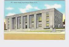 PPC Postcard NC North Carolina Kinston Lenoir County Court House Street View picture