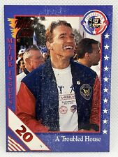 1992 Wild Card Decision '92 RARE 20 Stripe Arnold Schwarzenegger #91 PACK FRESH picture
