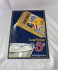 Armour Company Lighthouse Washing Powder Metal Sign 5 Cents Vintage Original picture