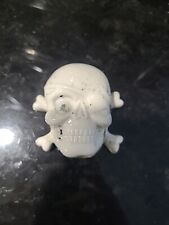 Ceramic Porcelain Trinket Box Skull picture