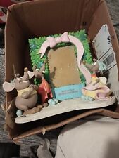 Disney Cast Holiday 1995 Cinderella Mice Photo Picture Frame Gus Perla Jaq New picture