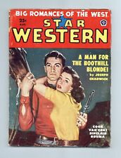 Star Western Pulp Aug 1953 Vol. 53 #4 VG picture