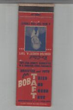 Matchbook Cover Political Re-Elect Senator Bob Taft picture