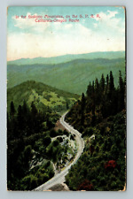 CA-California, In The Siskyou Mountains, Aerial Scenic View, Vintage Postcard picture