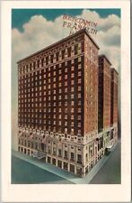PHILADELPHIA, Pennsylvania Postcard BENJAMIN FRANKLIN HOTEL Artist's View 1957 picture
