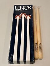 Lot of 2 1983 Vintage Lenox 15 Inch Ivory 08 Tapers #515 Candles with Box picture