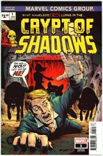 CRYPT OF SHADOWS 1 NM+ 9.6 HIGH GRADE CHRISTOPHER VARIANT MARVEL HORROR BIN picture