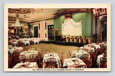 Postcard The Palmer House Empire Room Restaurant Chicago IL Interior View picture