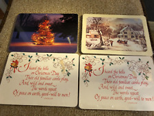 Christmas/holiday postcards/60 total American Greetings/sealedVTG Tree Bells picture