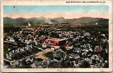 Clarksburg West Virginia WV Birds Eye View Vintage Postcard  picture