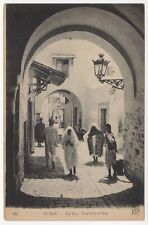 A Street in Cairo La Rue Tourbet-el-Bey Egypt Africa Unposted Postcard picture