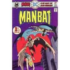 Man-Bat #1  - 1975 series DC comics VG minus Full description below [o* picture