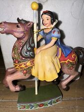JIM SHORE DISNEY TRADITIONS SNOW WHITE PRINCESS OF INNOCENCE 4011746 CAROUSEL picture