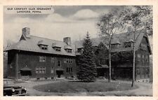 Lansford Pennsylvania Old Company Club Edgemont Postcard picture