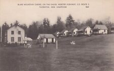 Vintage Blake Mountain Cabins,U.S HIGHWAY RT 3 Thornton, New Hampshire Postcard picture