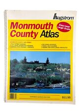 1995 Hagstrom MONMOUTH COUNTY NJ Atlas Map LARGE SCALE EASY-READ Spiral Bound picture