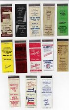 Lot 13 First Cut Unstruck FS Matchbook Covers Towns in California picture