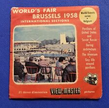 World's Fair Brussels Belgium International 1991 AB & C view-master Reels Packet picture