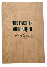 The Finish Of You Lacquer Problems Qualatone Products Qualasole Lacquer 1953 picture