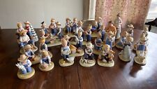 Vintage Homco Denim Days Figurines — Lot Of 23 — Mostly 1985 — NM/EX Condition picture