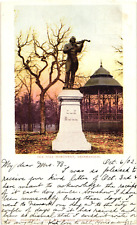 Ole Bull Monument Minneapolis Minnesota Undivided Postcard 1902 picture