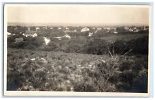Fort Riley Kansas KS RPPC Photo Postcard Bird's Eye View Houses c1910's Antique picture