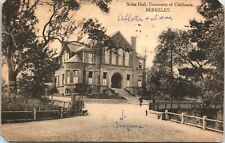 Stiles Hall Exterior UC Berkeley Campus 1912 Postcard - Student Writing Home picture