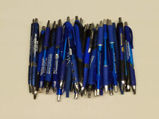 30ct Mixed Lot Misprint Retractable Click Pens: ROYAL/ DARK BLUE/ NAVY picture