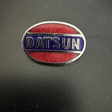 Vintage Late 70’s Datsun Nissan Lapel Hat Tie Pin, Rare Oval Logo, Transitional? picture