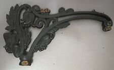 Vintage Bridge Arm for Lamp Cast Iron Bellflower picture