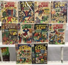 Marvel Comics Not Brand Echh Run Lot 1-13 Missing 10-12 GD-VF 1967 picture