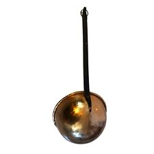 Vtg Hammered Copper Ladle with Wrought Iron Handle, Dipper Bowl picture