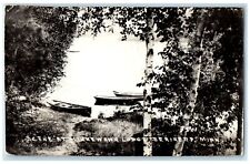 1936 Scene At Minnewawa Lodge Brainerd Minnesota MN RPPC Photo Vintage Postcard picture