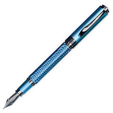 Monteverde Innova Formula M Fountain Pen in Blue - Broad Point - NEW in Box picture