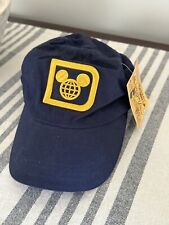 Disney Parks Vintage 1928 Collection Gold Mickey Embroidered Adult Baseball Hat picture