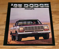 Original 1985 Dodge Pickup Deluxe Sales Brochure 85 Ram 50 D W 100 150 250 350 picture