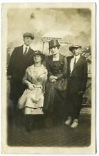 RPPC Real Photo  Postcard Family Photo pre 1920  A-10 picture