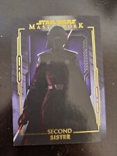 2020 Topps Star Wars Masterwork Second Sister #75 Purple Parallel /50 picture