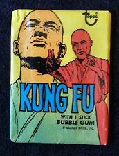 Vintage TOPPS KUNG FU Wax Pack ('73) Unopened Bubblegum Card Pack - Sealed picture