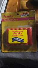 Vintage FRANKS Hot Dogs Bubble Gum by Ford FACTORY SEALED Do Not Chew picture